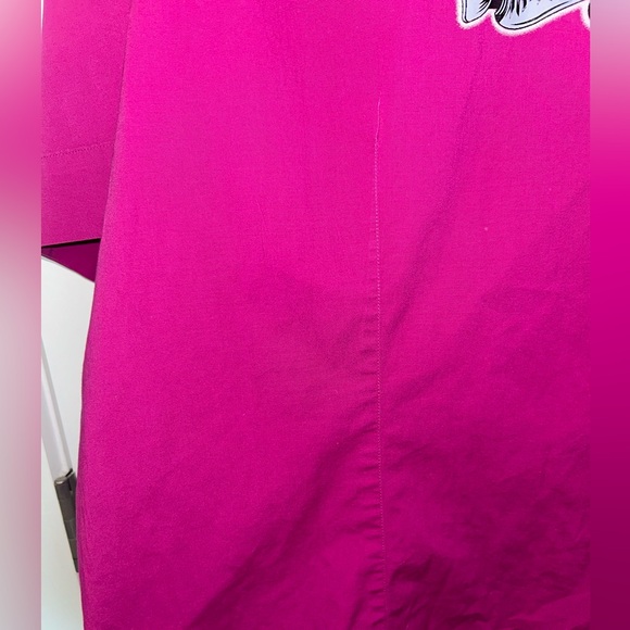 Women’s Harley Davidson Short Sleeve Fuscia Button Up Shirt Size 2W - Picture 7 of 10